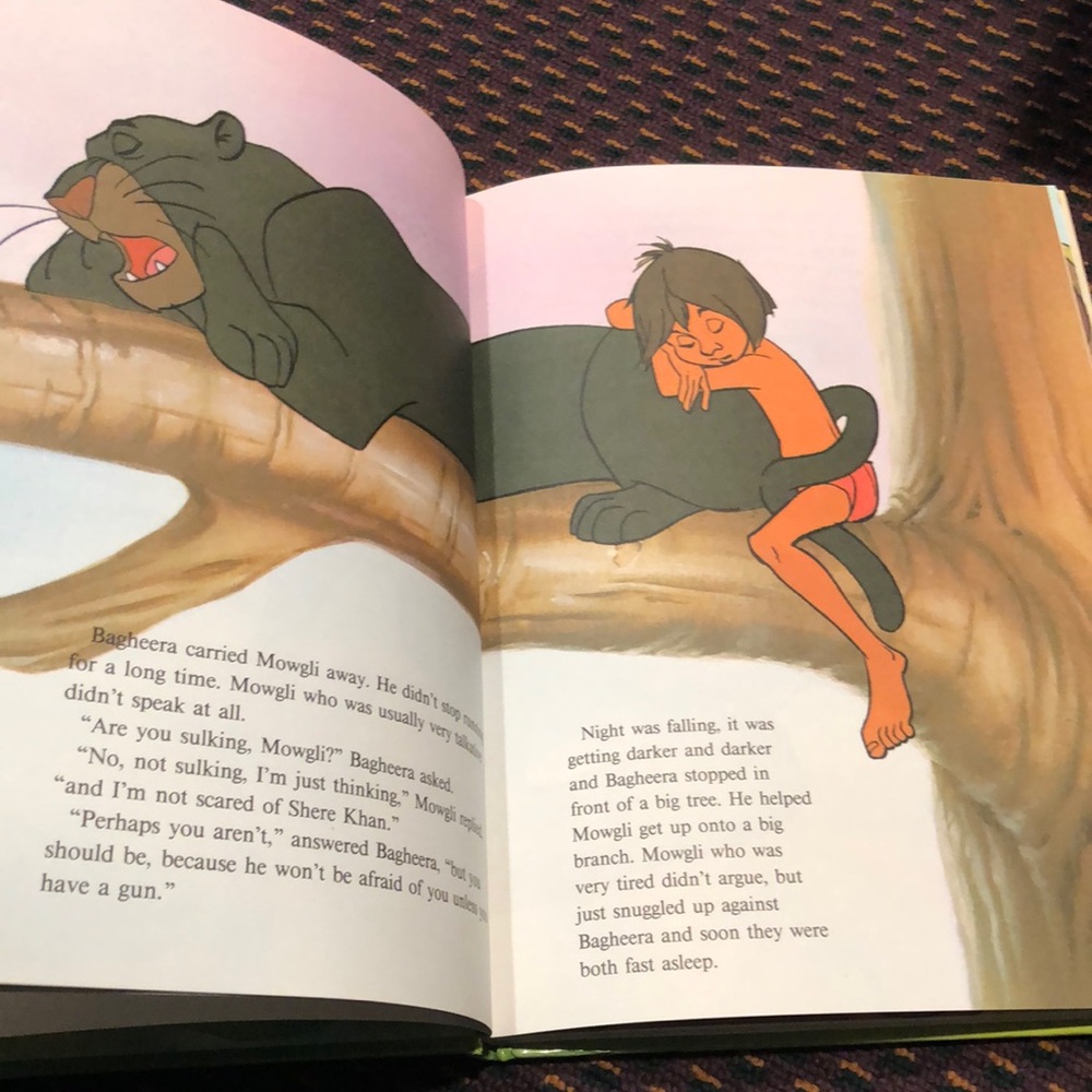 Vintage 1986 children’s book Walt Disney classic The Jungle Book - Picture 7 of 14